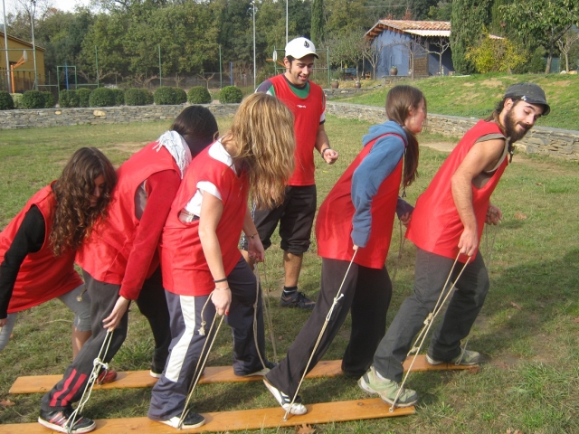 Caminando sobre tablas